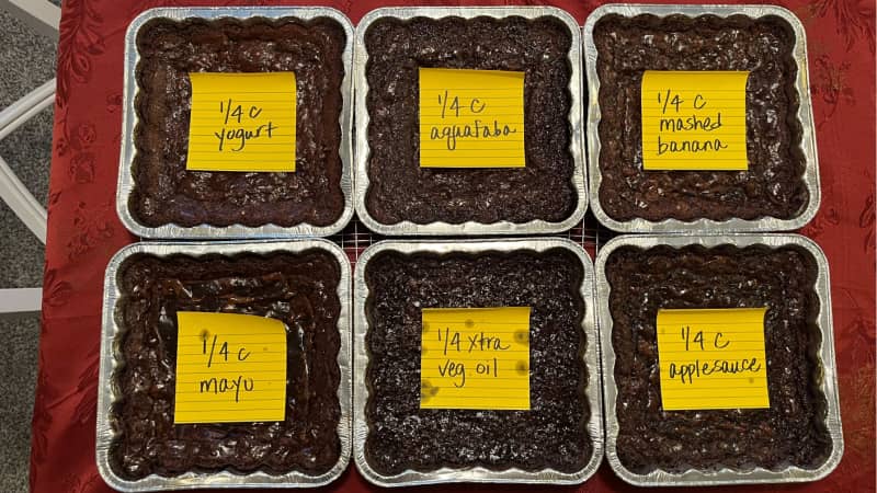 Replacing eggs in brownies deals